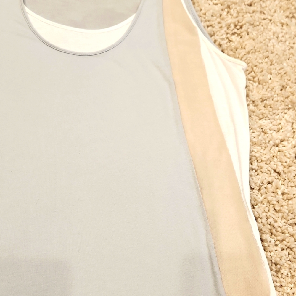 BCBGMaxAzria Color Block Tank size L - Picture 3 of 8